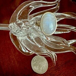 Handmade Moonstone Sterling Ring